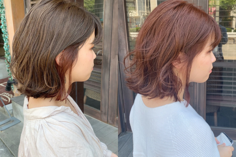 白髪ぼかし・大人女性向けカラー