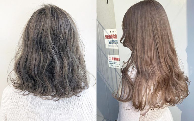 春色ベージュヘアカラー