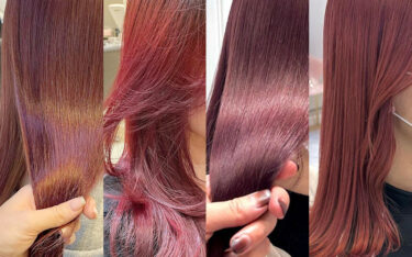 【2024年冬】赤毛ヘアカラーが可愛すぎる！今注目のレッド系髪色サンプル集