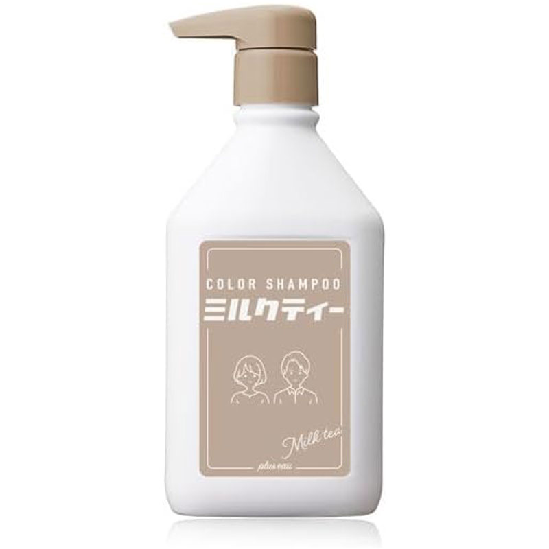 plus eau|プリュスオー カラーシャンプー ブリーチヘア用 ミルクティー