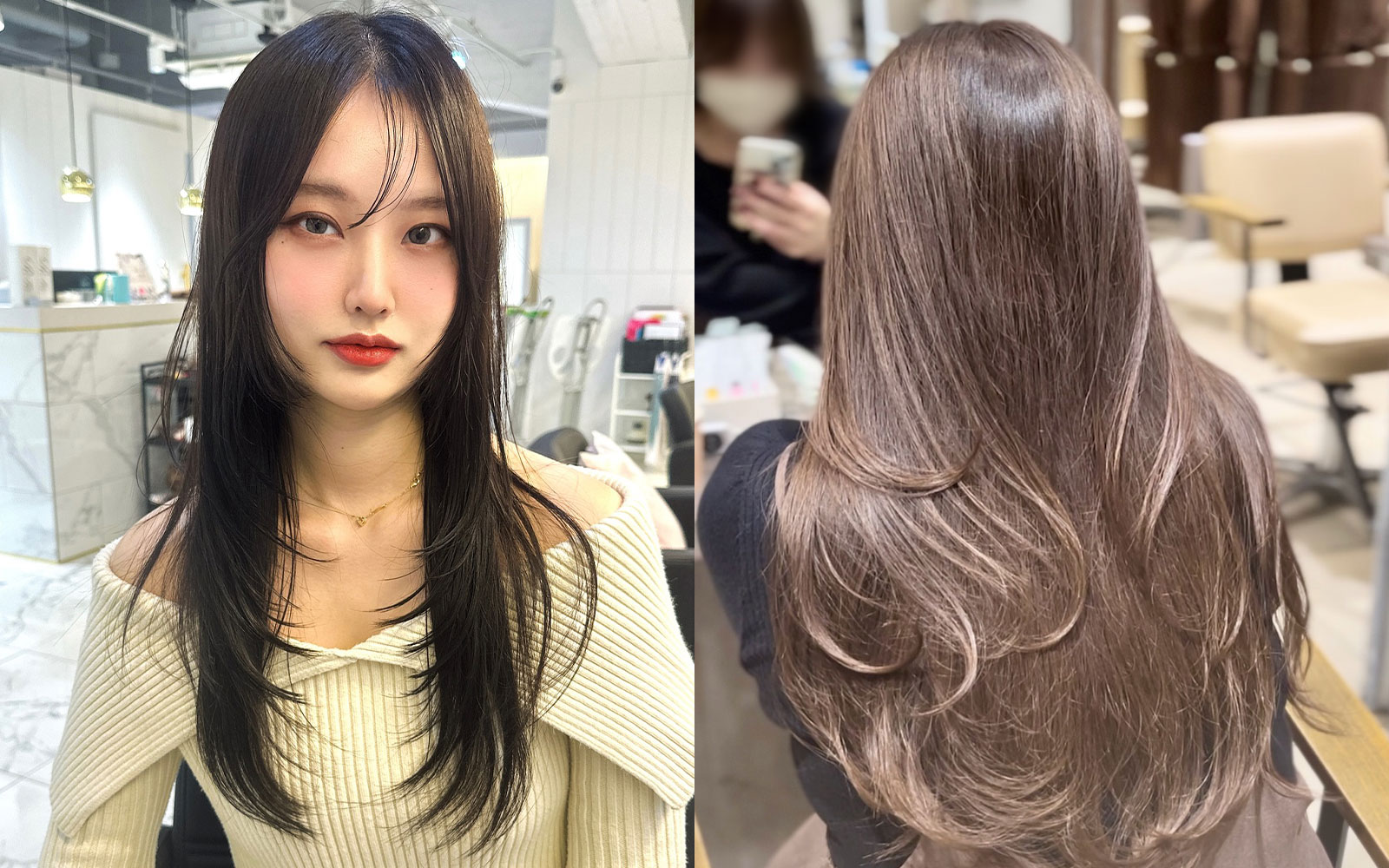 2025年トレンドスタイル　ヘアアレンジ　カット