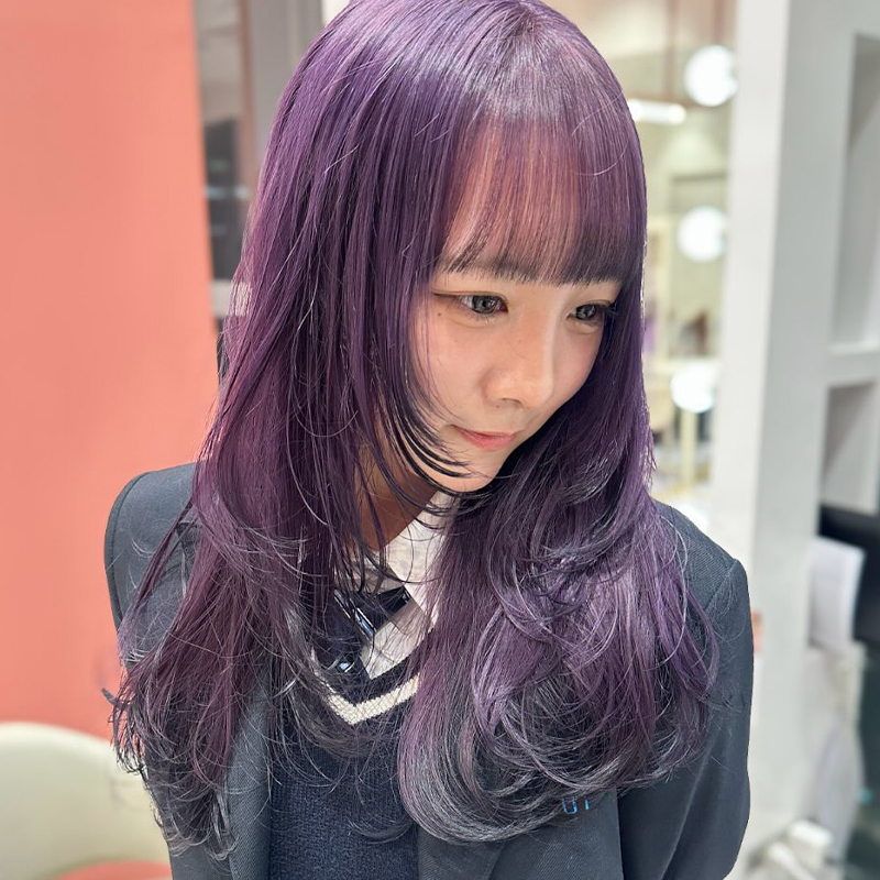 夏に映える!デザインヘアカラー!