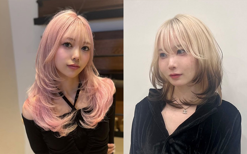 人気急上昇中の真似したくなるデザインヘアカラー!