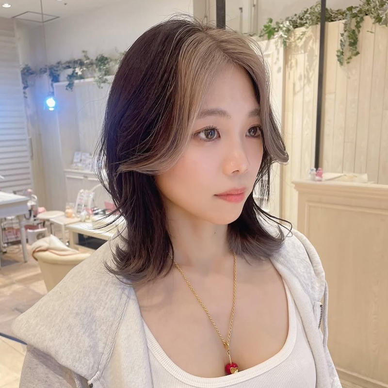 夏に映える!デザインヘアカラー!