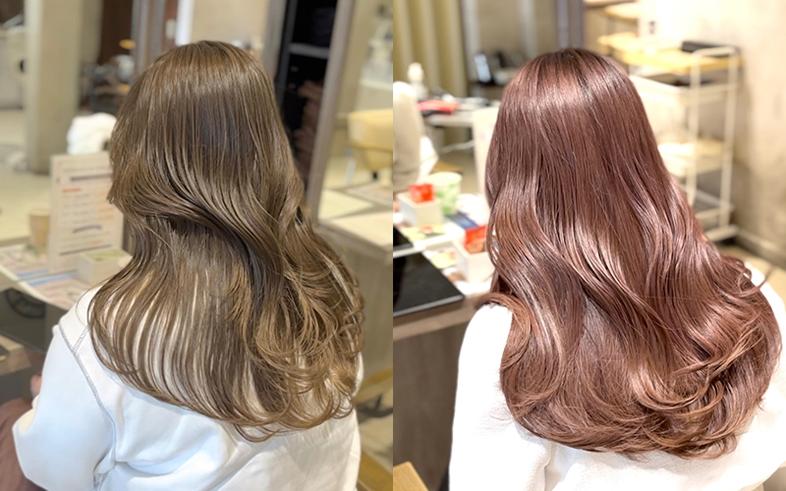 ベージュ系ヘアカラー