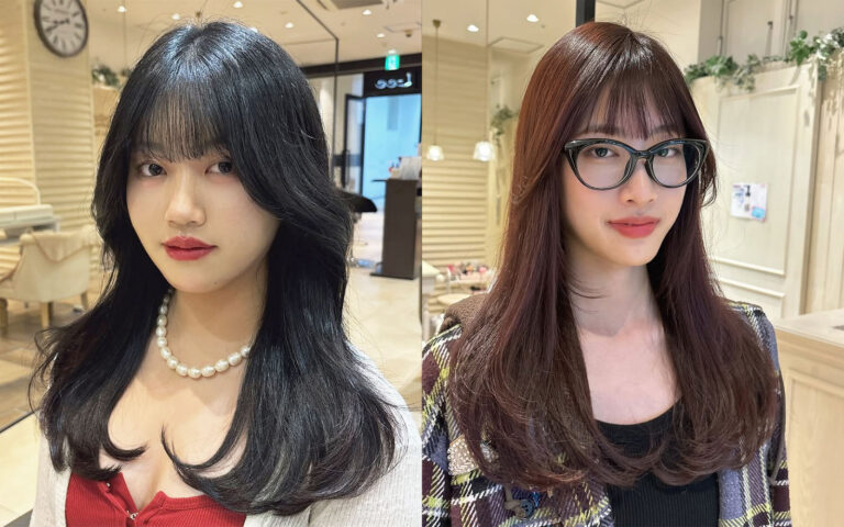 ブリーチなし_振袖ヘアカラー