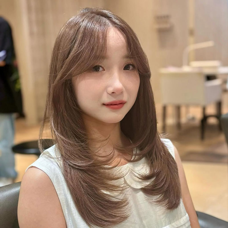 ミルクティブラウン