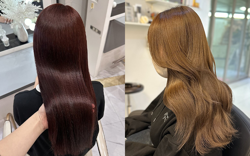 ツヤと深みカラー