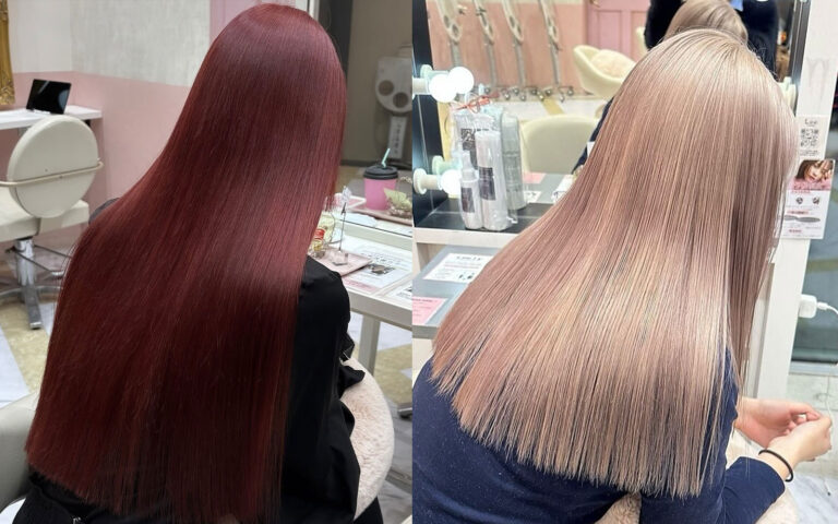 クリスマスヘアカラー