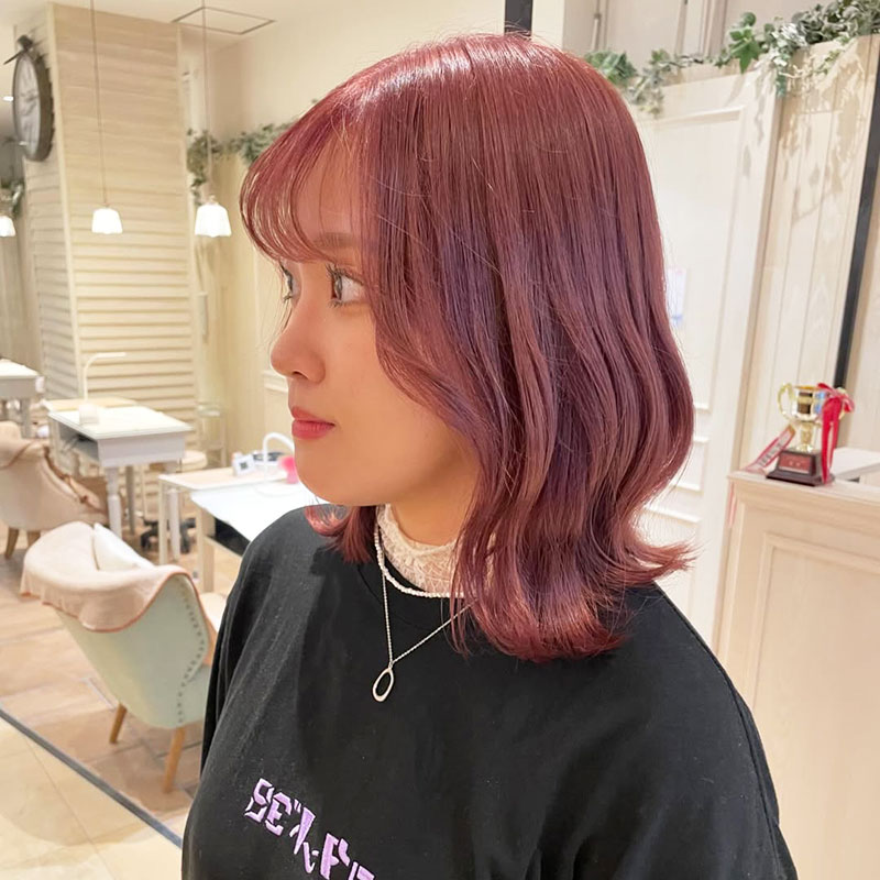 ピンクブラウン