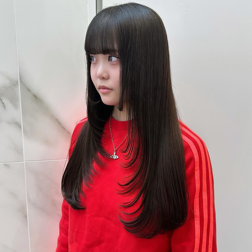 上品さNo.1「アッシュブラック」