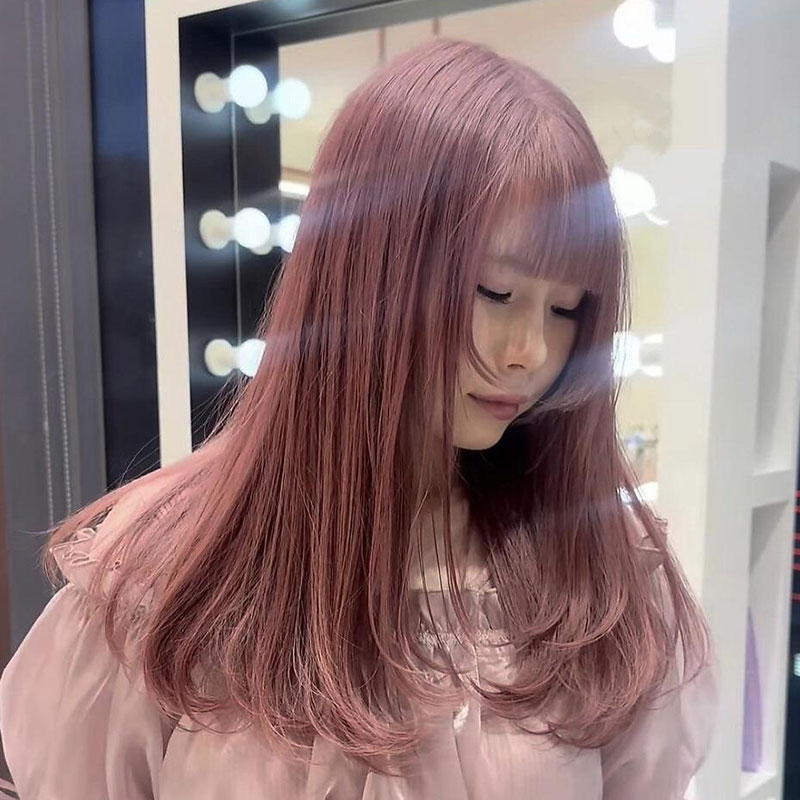 ブリーチ×ピンクカラー