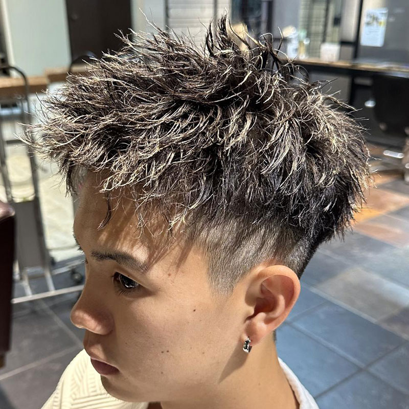 スパイラルパーマ