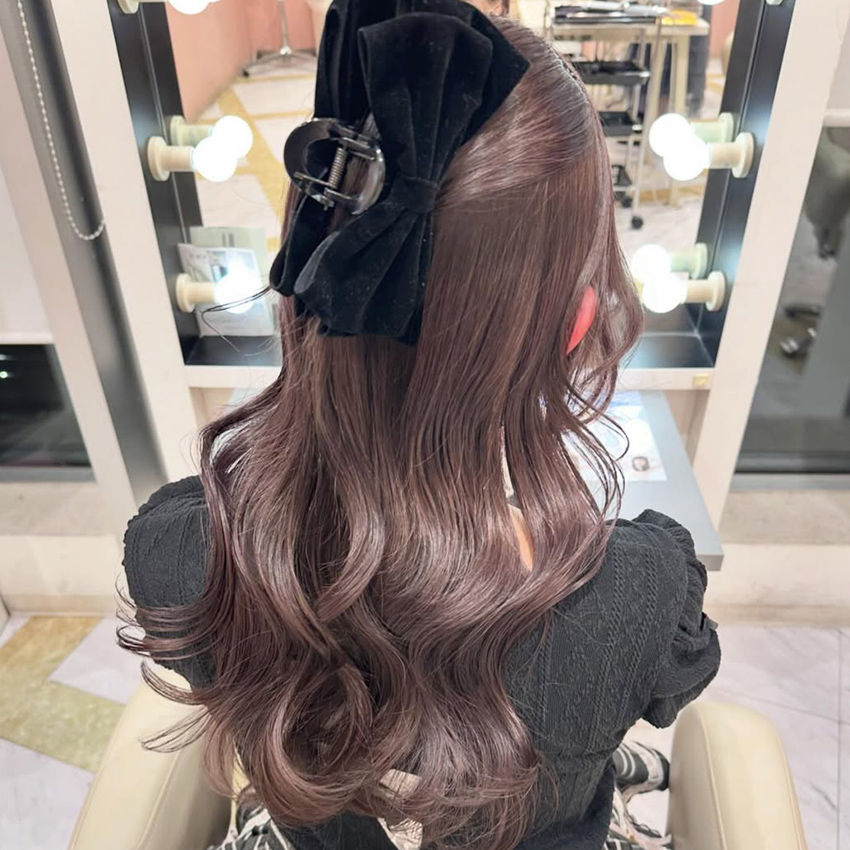 ミルクティーグレージュ