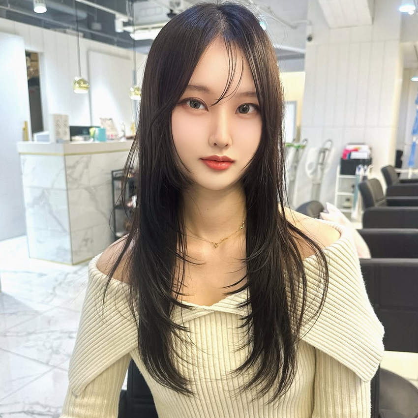 ナチュラルロングレイヤー