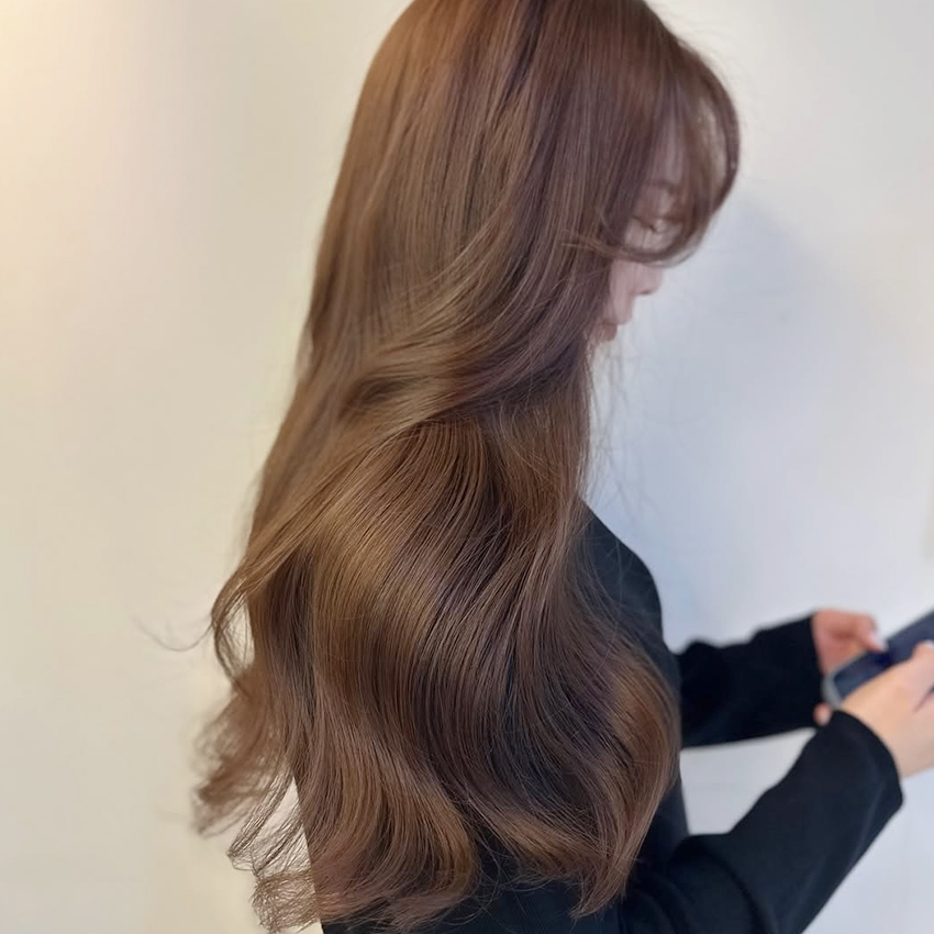 ミルクティーブラウン