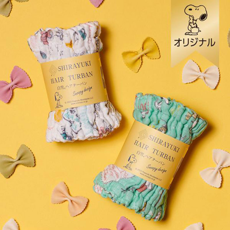 ドライヤー時短　白雪ヘアターバン