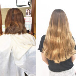 ロングヘア ヘアエクステ